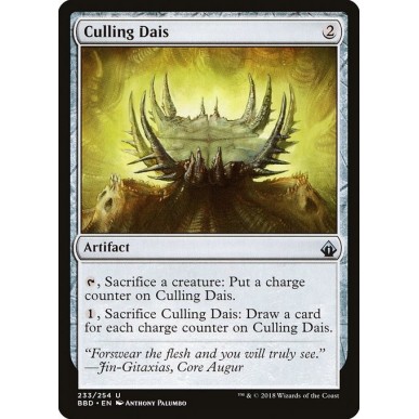 Culling Dais