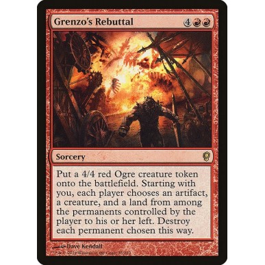 Grenzo's Rebuttal