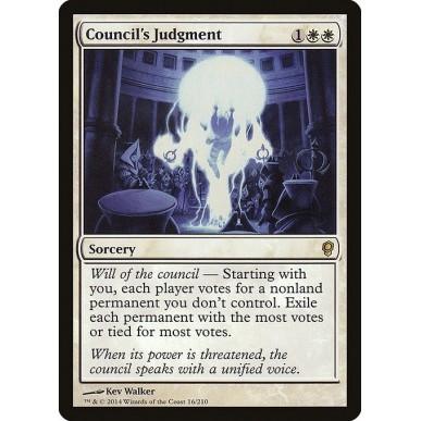 Council's Judgment