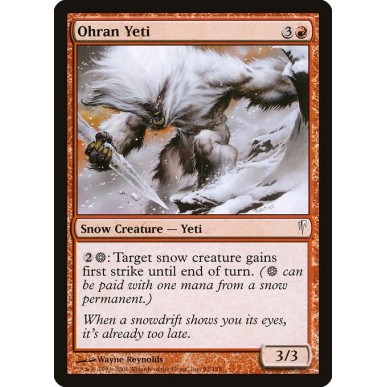 Yeti di Ohran