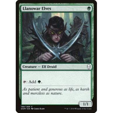Elfi di Llanowar