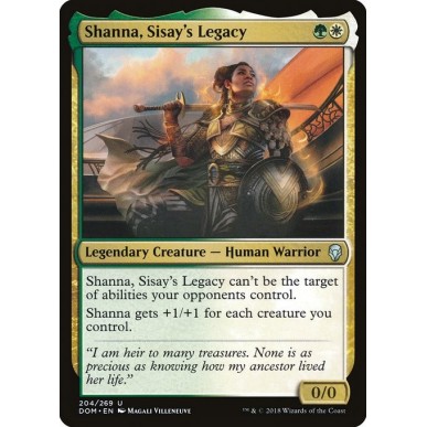 Shanna, Eredità di Sisay