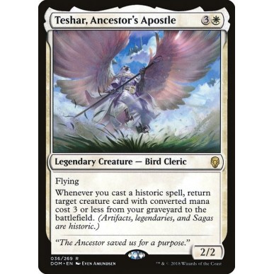 Teshar, Apostolo dell'Antenata