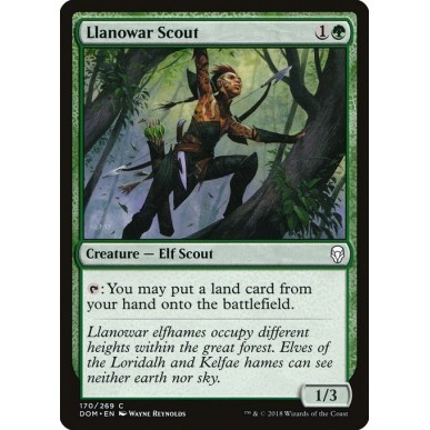 Esploratore di Llanowar