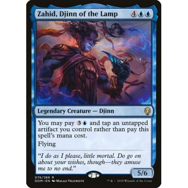 Zahid, Genio della Lampada