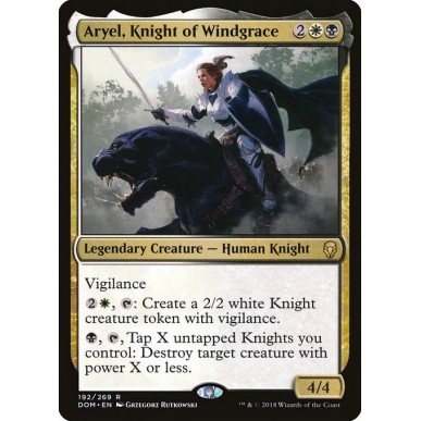 Aryel, Cavaliera di Windgrace