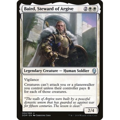 Baird, Reggente di Argivia