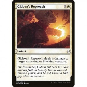 Gideon's Reproach