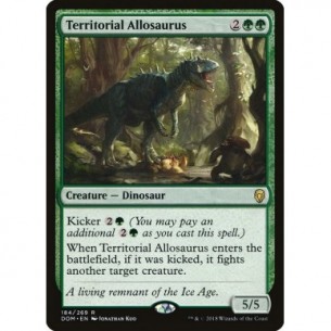 Territorial Allosaurus