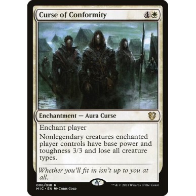 Curse of Conformity