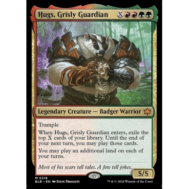 Hugs, Grisly Guardian