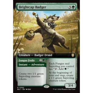 Brightcap Badger // Fungus...