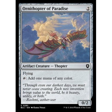 Ornithopter of Paradise