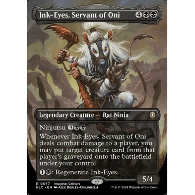 Ink-Eyes, Servant of Oni