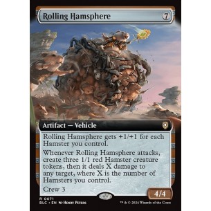 Rolling Hamsphere