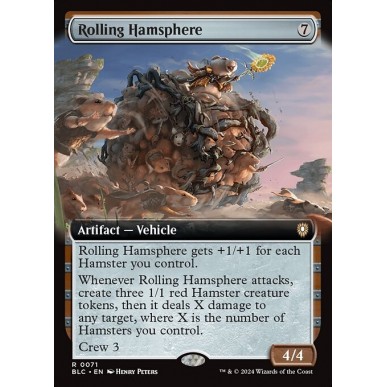 Rolling Hamsphere