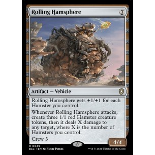 Rolling Hamsphere