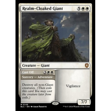 Realm-Cloaked Giant // Cast Off