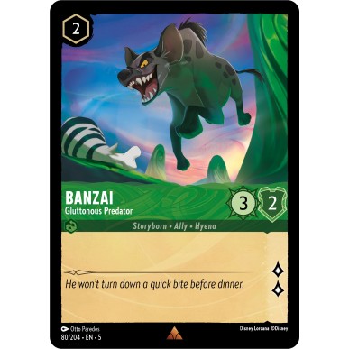 Banzai - Predatore Vorace