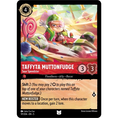 Taffyta Muttonfudge - Aspra Velocista