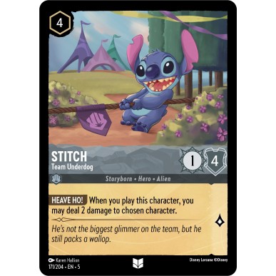 Stitch - Sfavorito della Squadra