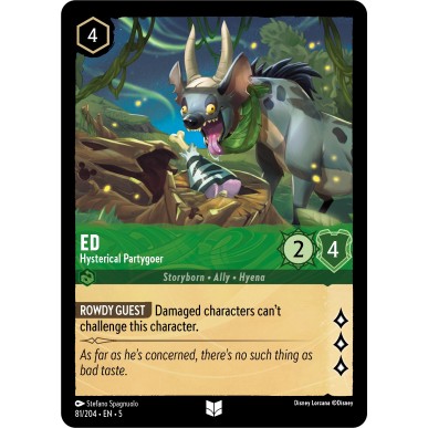 Ed - Hysterical Partygoer