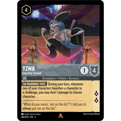 Yzma - Trattata Ingiustamente
