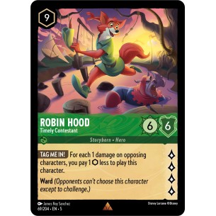 Robin Hood - Timely Contestant