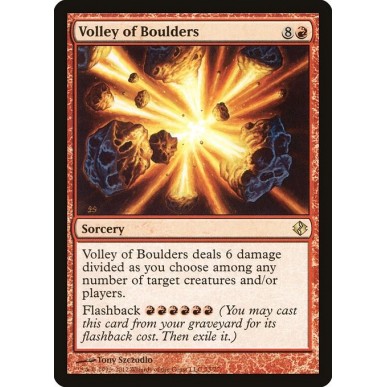 Volley of Boulders