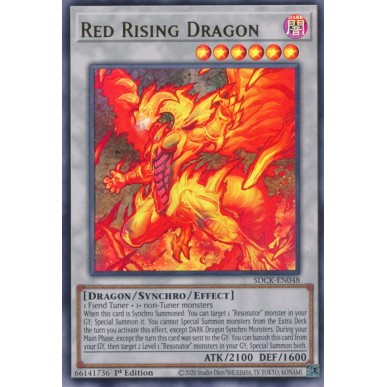 Drago Crescente Rosso