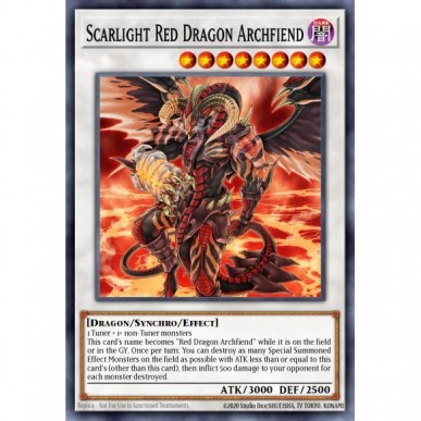 Arcidemone Drago Rosso Lucesfregio