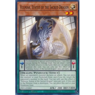 Vulmina, Statua del Drago...