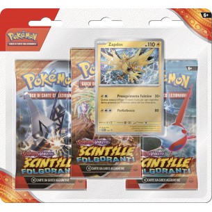 Scarlatto & Violetto: Scintille Folgoranti - 3 Pack Blister Zapdos (ITA)