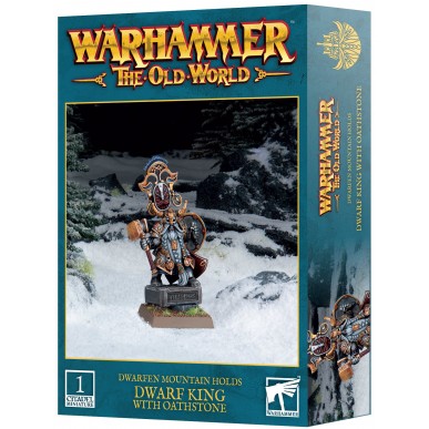 Dwarfen Mountain Holds - Dwarf King with Oathstone