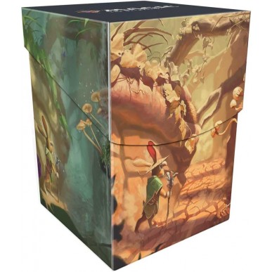Pro 100+ Deck Box - Season Lands: Forest - Bloomburrow - Ultra Pro