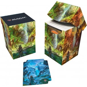 Pro 100+ Deck Box - Season Lands: Swamp - Bloomburrow - Ultra Pro 2