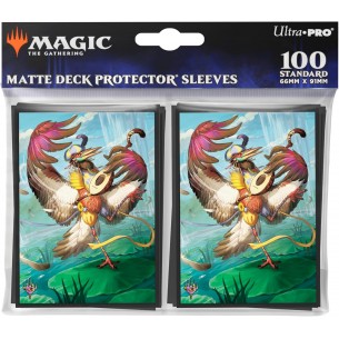 Standard - Matte - Zinnia, Valley's Voice - Bloomburrow (100 Bustine) - Ultra Pro