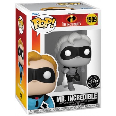 Funko Pop 1509 - Mr. Incredible - The Incredibles (Limited B+W Chase Edition)
