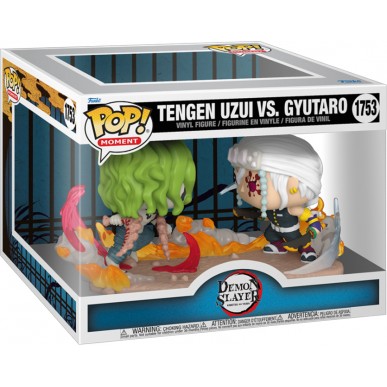 Funko Pop Moment 1753 - Tengen Uzui vs. Gyutaro - Demon Slayer