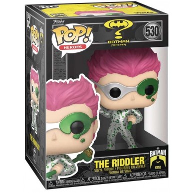 Funko Pop Heroes 530 - The Riddler - Batman Forever (Metallic)