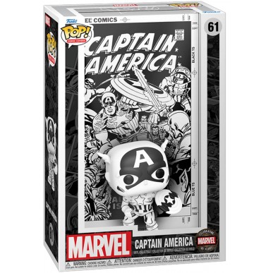 Funko Pop Comic Covers 61 - Captain America - Marvel