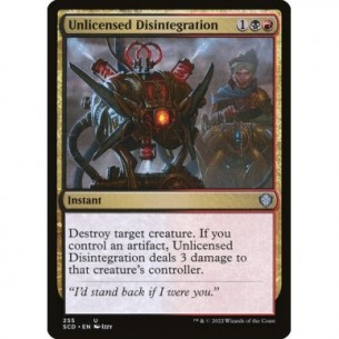 Unlicensed Disintegration
