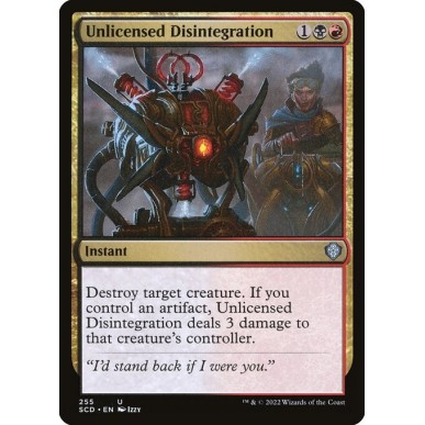Unlicensed Disintegration