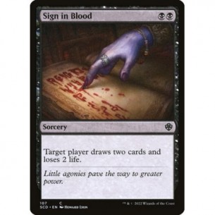 Sign in Blood