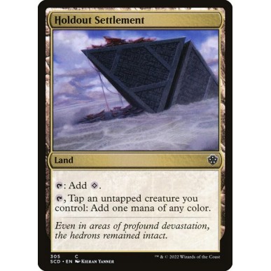 Holdout Settlement