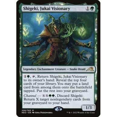 Shigeki, Jukai Visionary