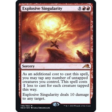 Explosive Singularity