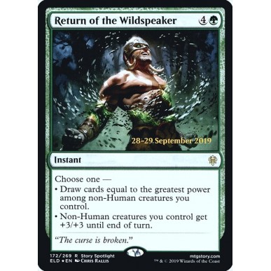 Return of the Wildspeaker