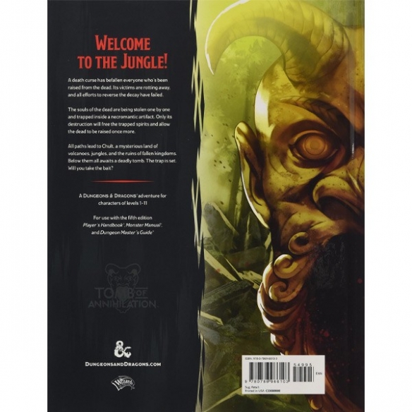 Dungeons & Dragons - Tomb of Annihilation (ENG) Manuali Dungeons & Dragons