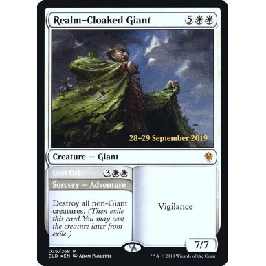 Realm-Cloaked Giant // Cast Off